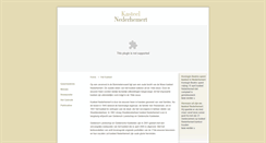 Desktop Screenshot of kasteelnederhemert.nl