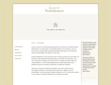 Tablet Screenshot of kasteelnederhemert.nl